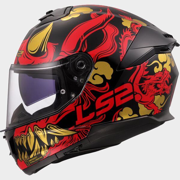 LS2 FF808 Stream 11 Drako Motorcycle helmet