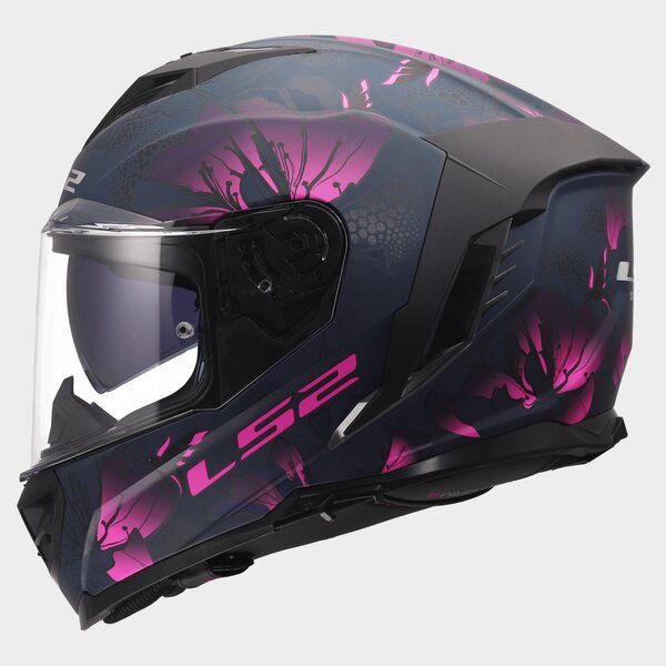 LS2 FF818 Storm 111 Burst Motorcycle helmet, Colour: Pink, Size:: XS