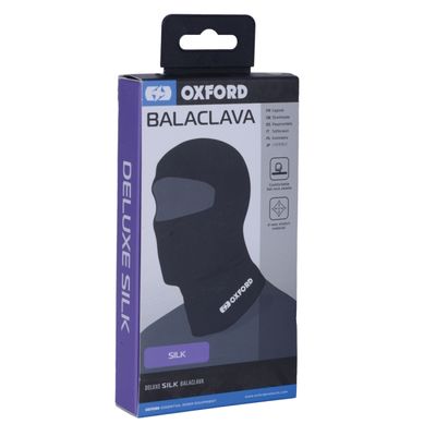 Oxford Deluxe Balaclava Silk - Black