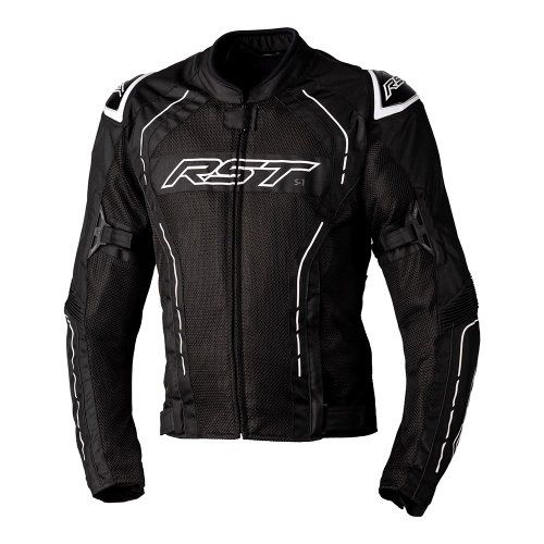 RST S-1 Mesh CE Mens Jacket RST S-1 Mesh CE Mens Jacket, Colour: Black/White, Size:: 38