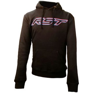 RST 3-D Mens Hoodie, Colour: Black/Pink/Blue, Size:: S