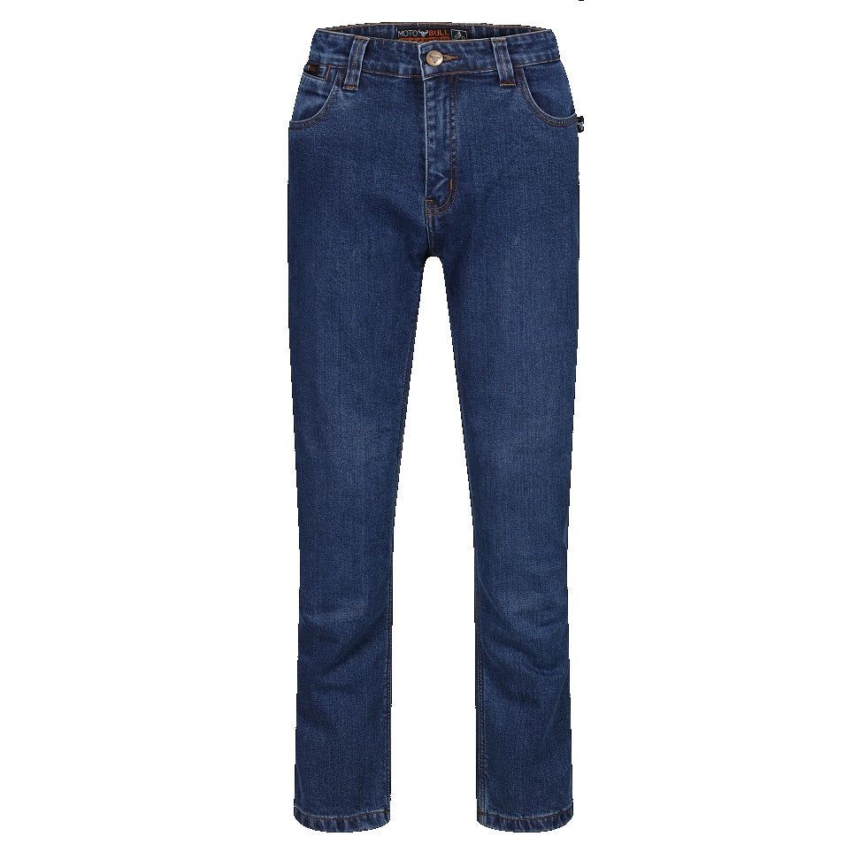 MotoBull CE Blue Riding Jeans, Colour: Stone Blue, Size:: 3XL