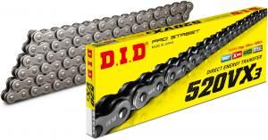 DID 520VX3, 108 ZJ Rivet &amp; Sprockets