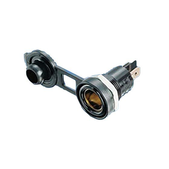 12 Volt Socket Recessed with Flap