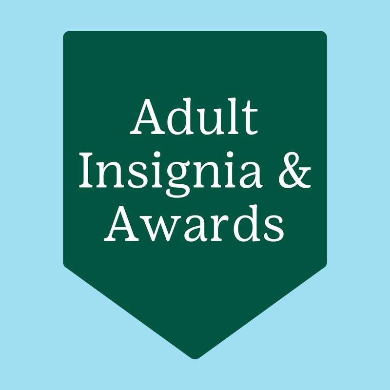 Adult Insignia and Awards