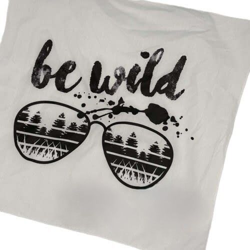 Be Wild Bandana - Mini White