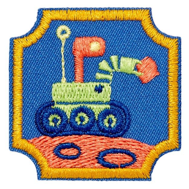 Ambassador Showcasing Robots Badge