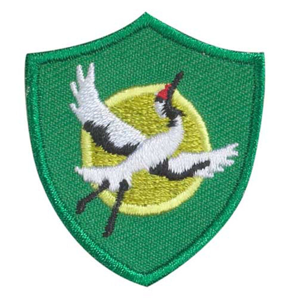 CRANE TROOP CREST