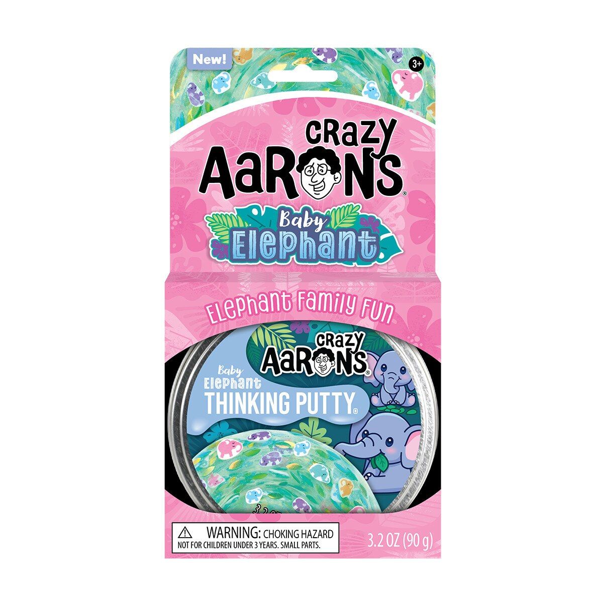Crazy Aaron's Baby Elephant Thinking Putty