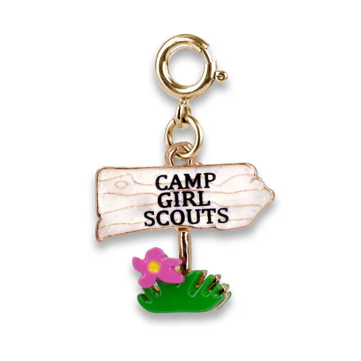 Camp Girl Scout Charm