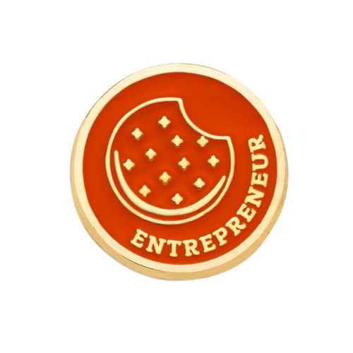Cookie Entrepreneur Family Pin Cadette Year 1