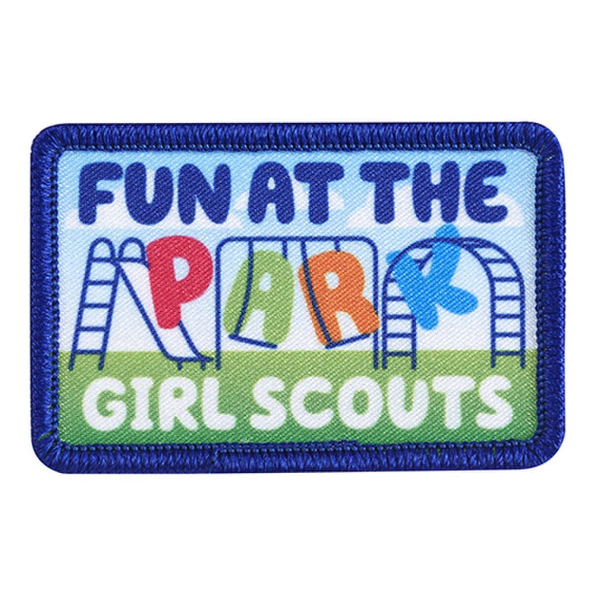 Fun At The Park Girl Scouts Sew-On Fun Patch