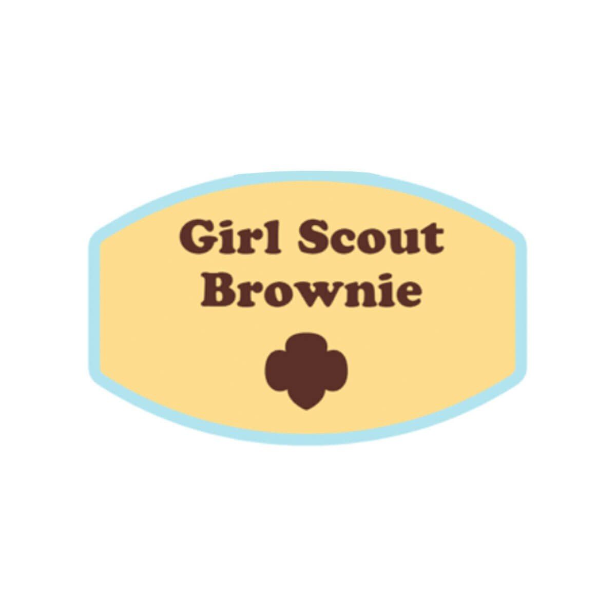 Girl Scout Brownie Decal