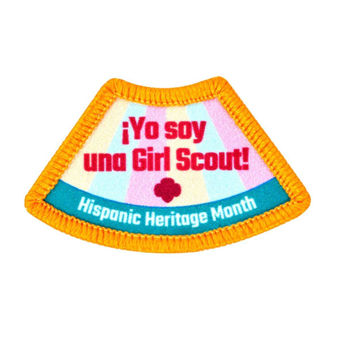 Girl Scout Hispanic Heritage Month Sew-On Patch