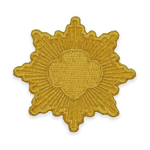 Gold Award Graduation Regalia Iron-On Patch