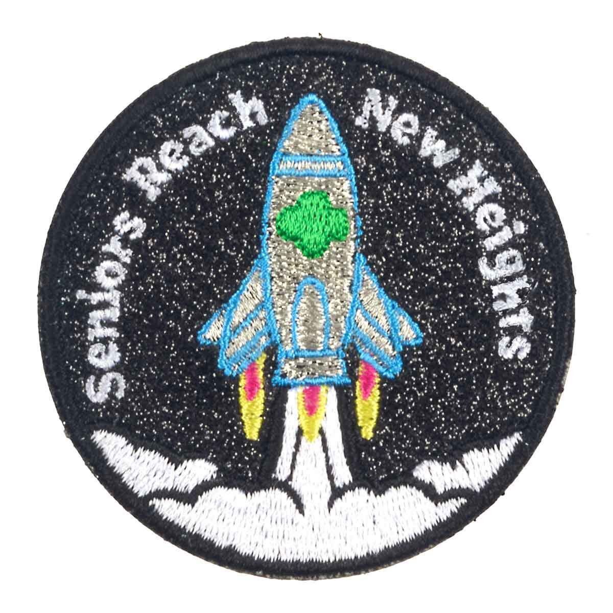 Girl Scouts x Supermix Studio Seniors Reach New Heights Iron-On Super Fun Patch
