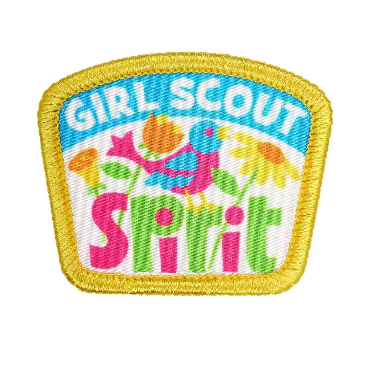 Girl Scout Spirit Bird Sew-On Fun Patch