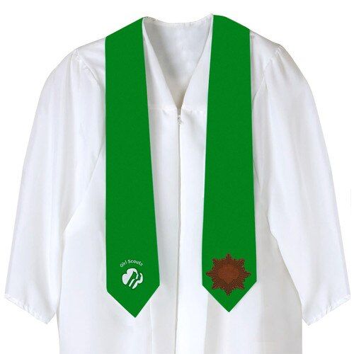 Bronze Award Graduation Regalia Iron-On Patch