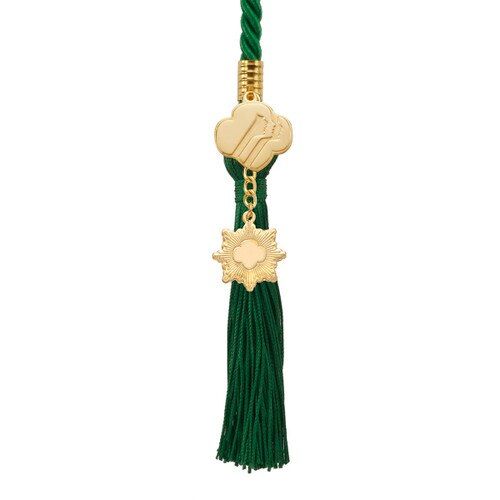 Gold Award Graduation Regalia Charm