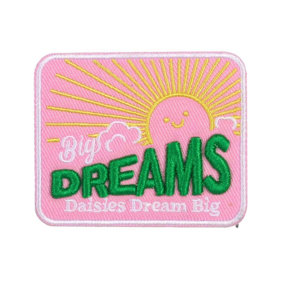 Girl Scouts x Supermix Studio Daisy Big Dreams Iron-On Super Fun Patch