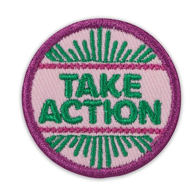 Junior Take Action Award Badge