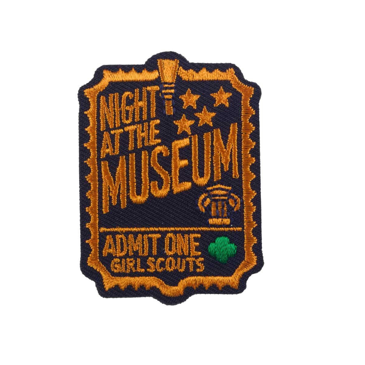 Museum Night Iron-On Patch