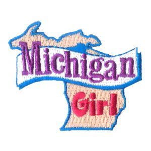 Michigan Girl Fun Patch