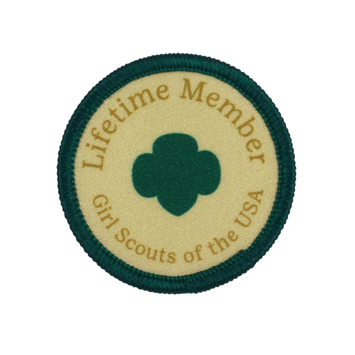 Lifetime Member Sew-On Fun Patch