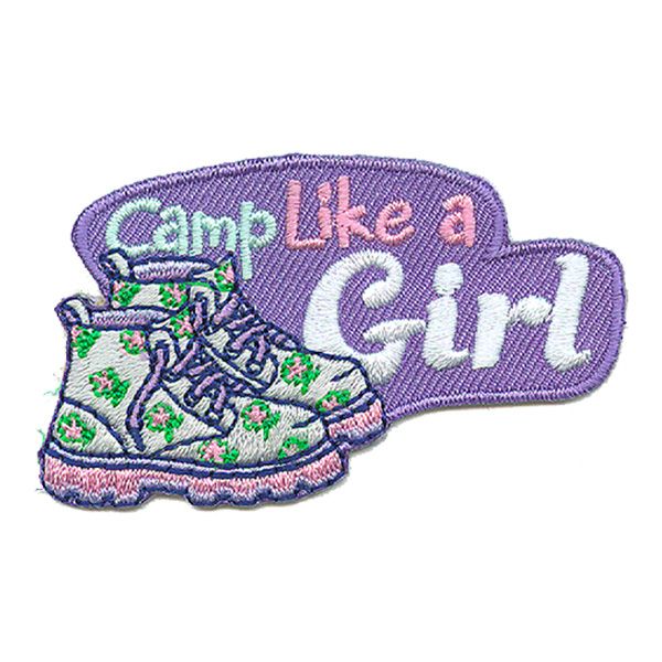 Camp Like a Girl Fun Patch