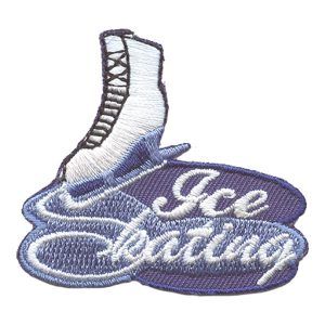Ice Skating Fun Patch