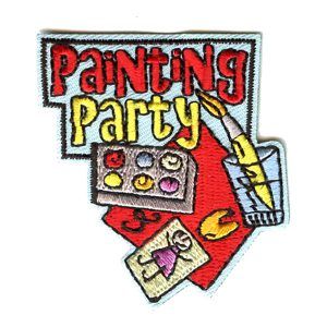 Painting Party Fun Patch