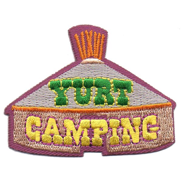 Yurt Camping Fun Patch