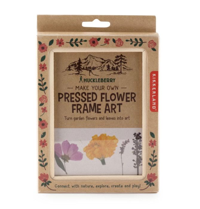 Huckleberry Pressed Flower Art Frame