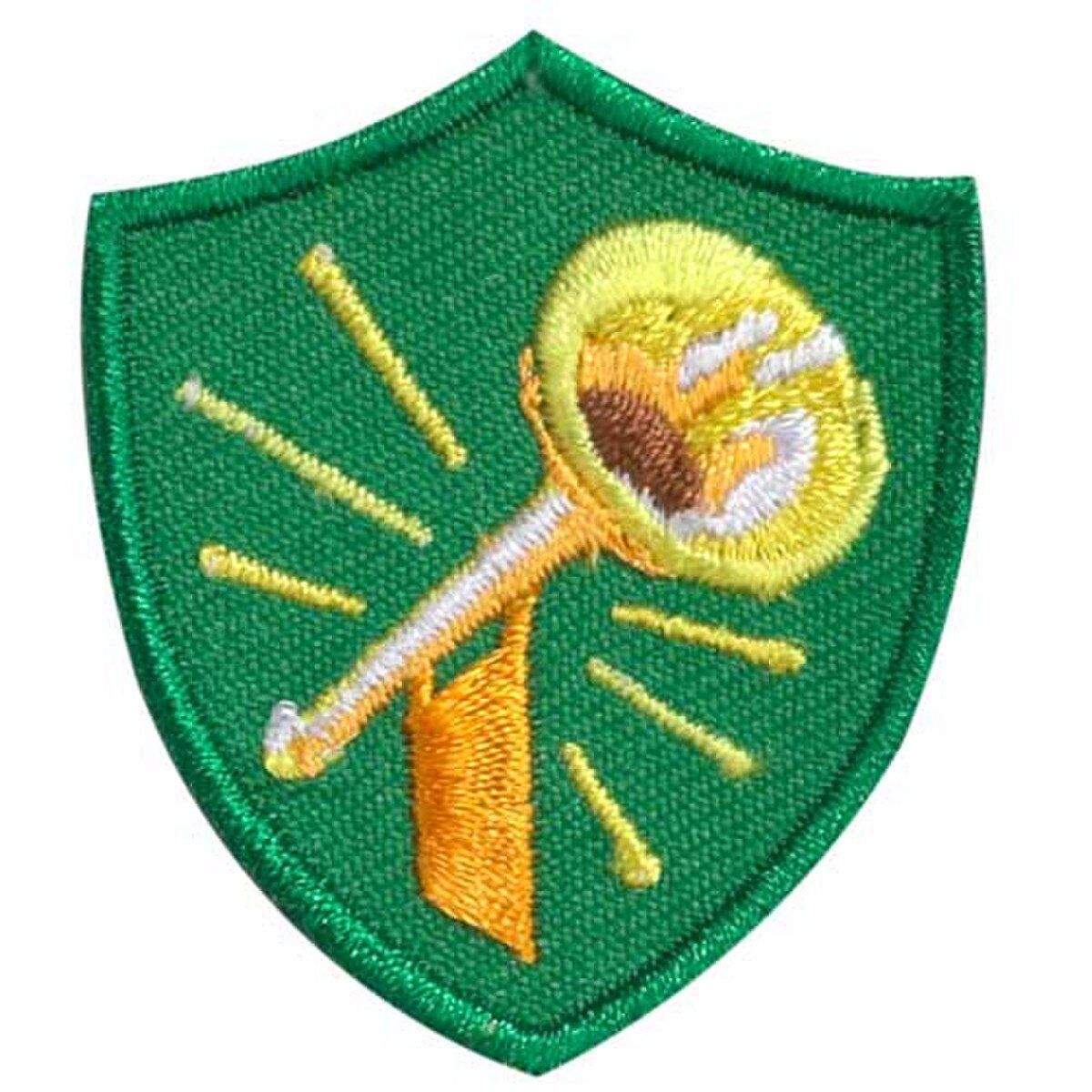 TRUMPET TROOP CREST