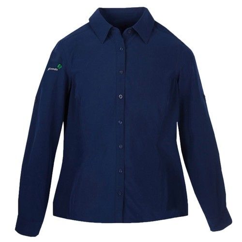 Official Navy Button Down Shirt Women's XS