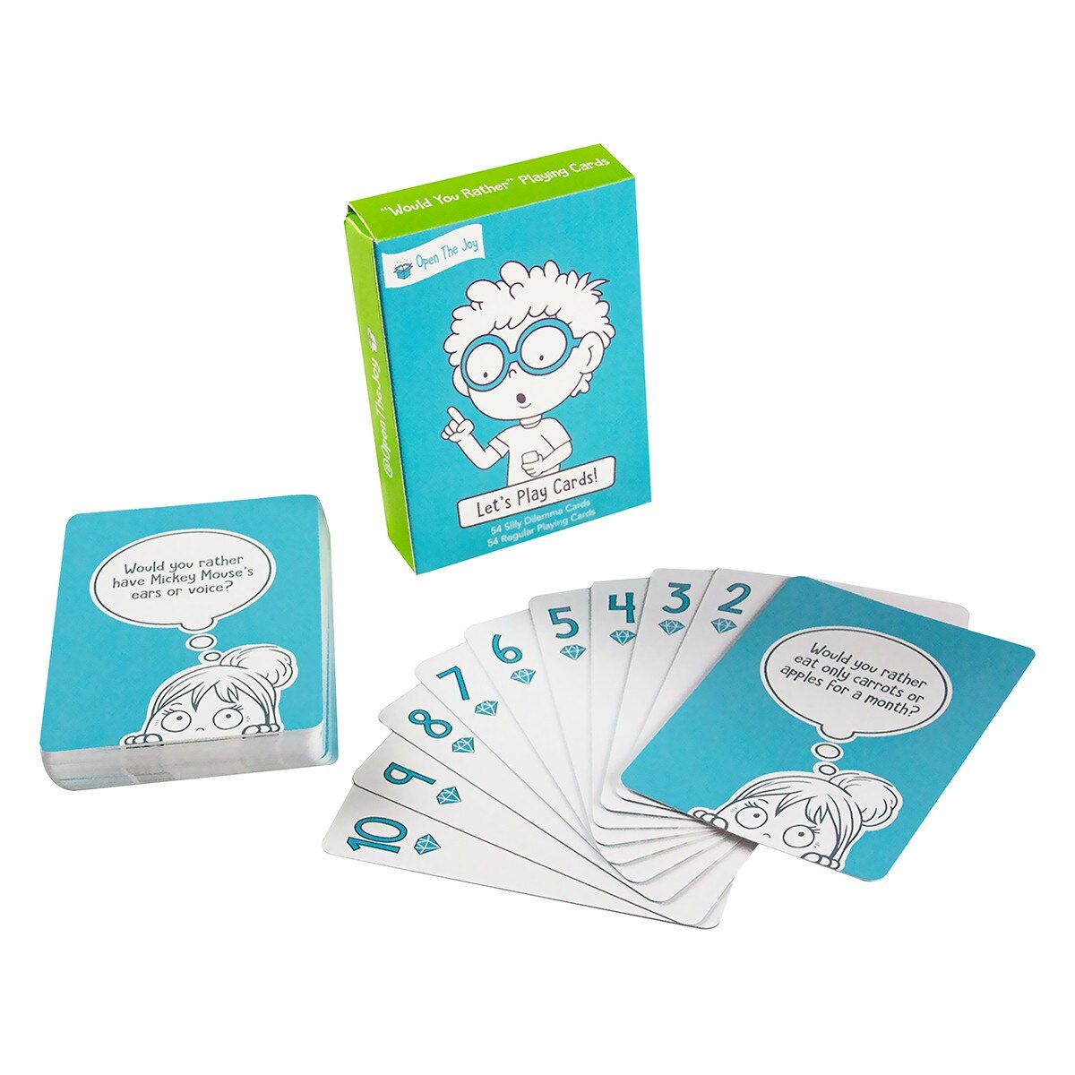 Open the Joy "Would You Rather" Playing Cards