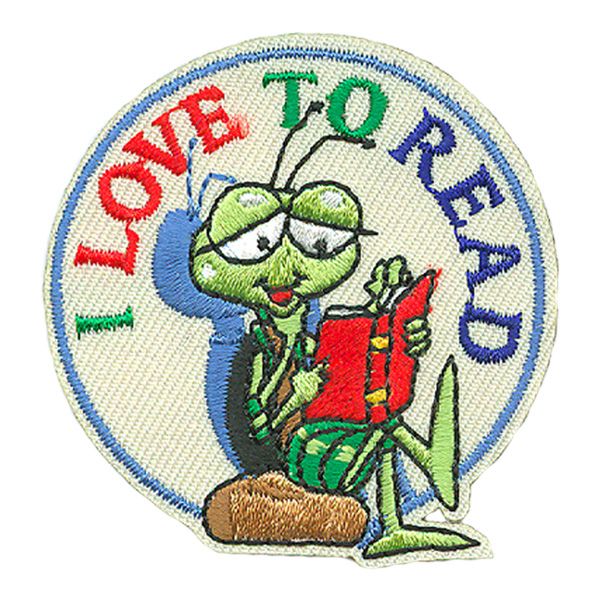 I Love to Read Fun Patch