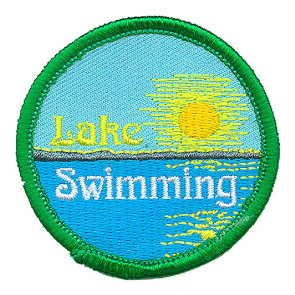 Lake Swimming Fun Patch
