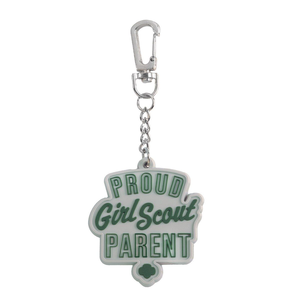 Proud Girl Scout Parent Keychain