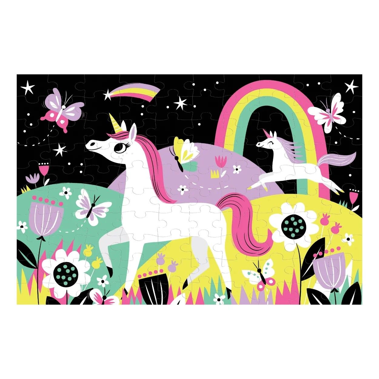 Unicorn Glow in Dark Puzzle