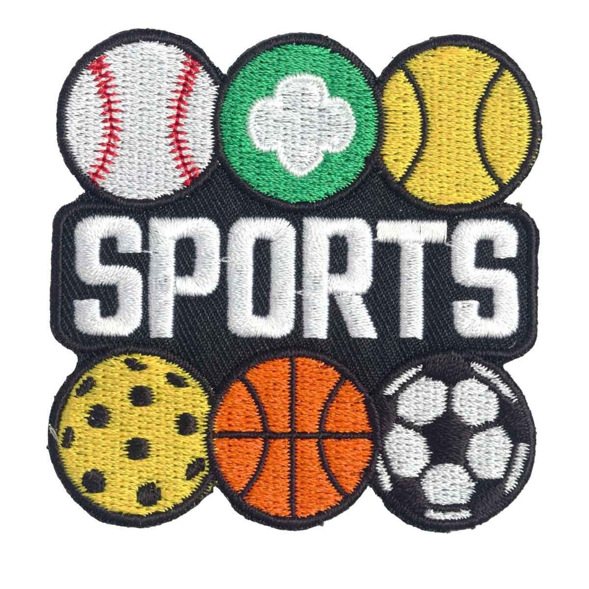 Sports Iron-On Fun Patch