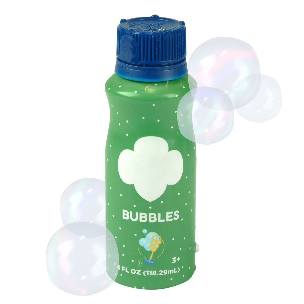 Trefoil Fun Finds Refillable Bubble Bottle
