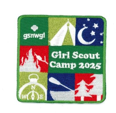 2025 GSNWGL Girl Scout Camp Fun Patch