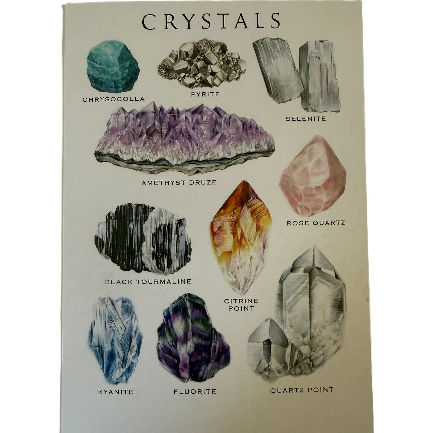 Crystal Collector Cards