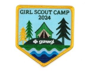 2024 GSNWGL Girl Scout Camp Fun Patch