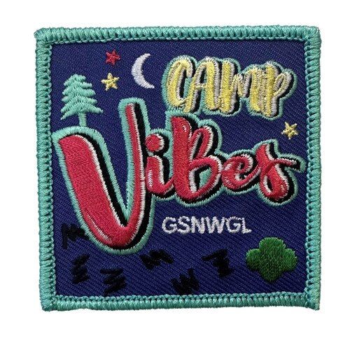 GSNWGL Camp Vibes Fun Patch