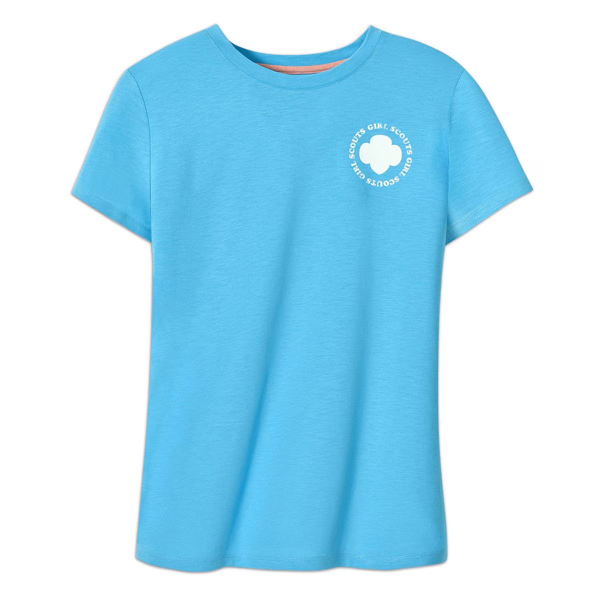 Blue Trefoil T-Shirt — Women's 2X