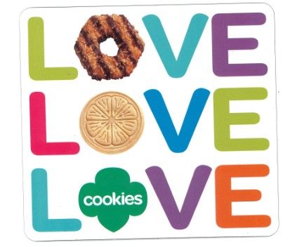 Love Love Love Cookies Magnet
