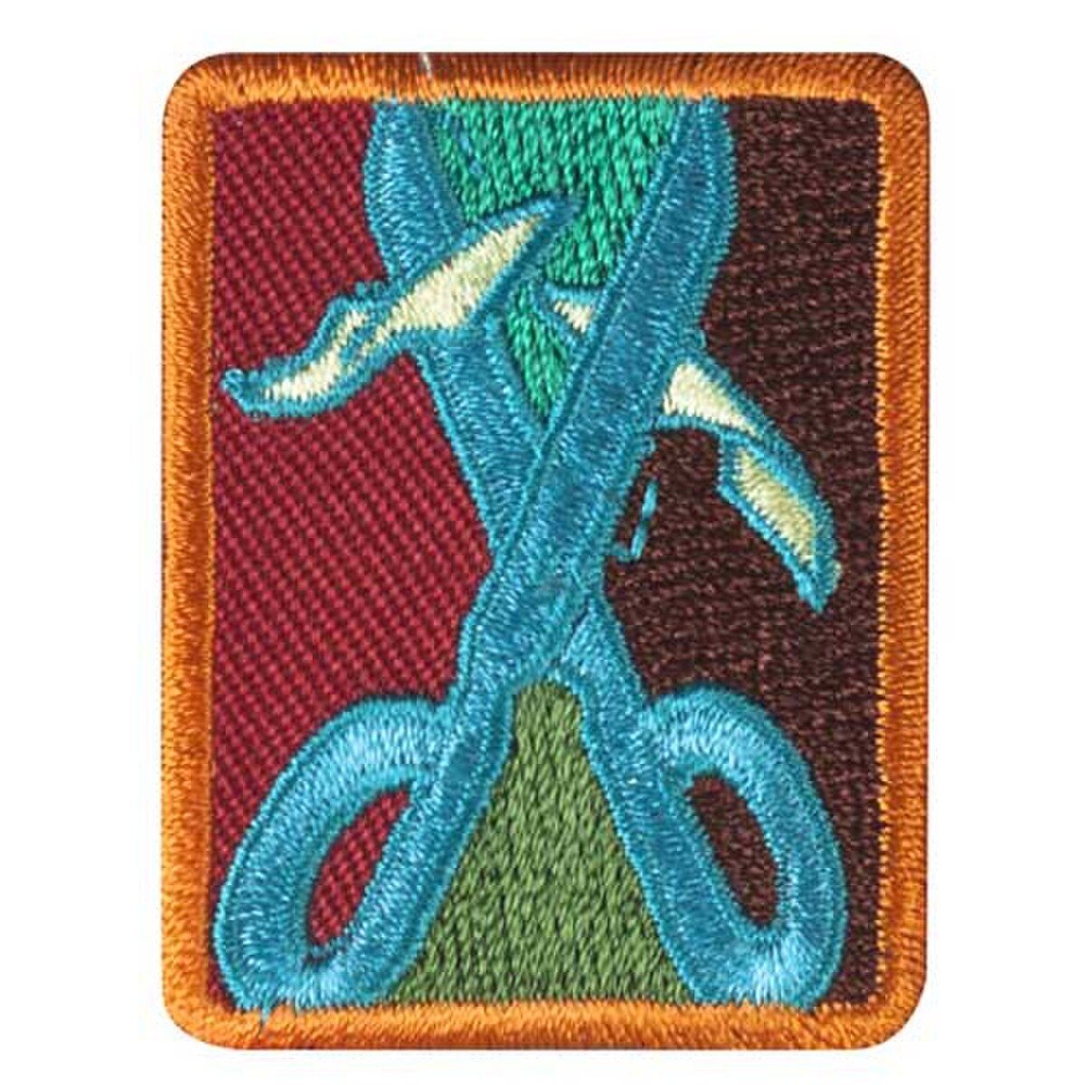 Senior Collage Artist Badge