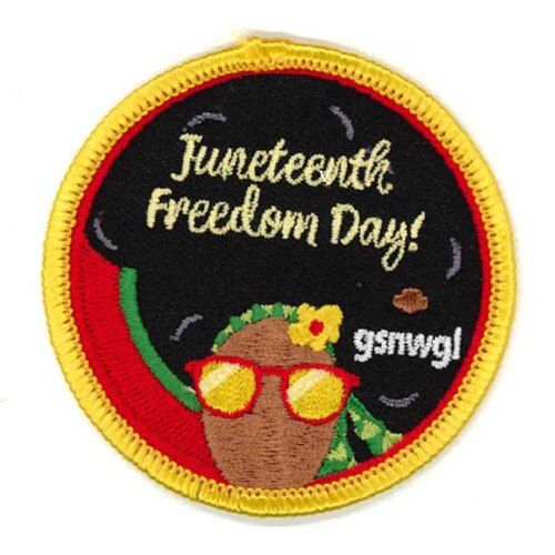 GSNWGL Juneteenth Freedom Day Fun Patch